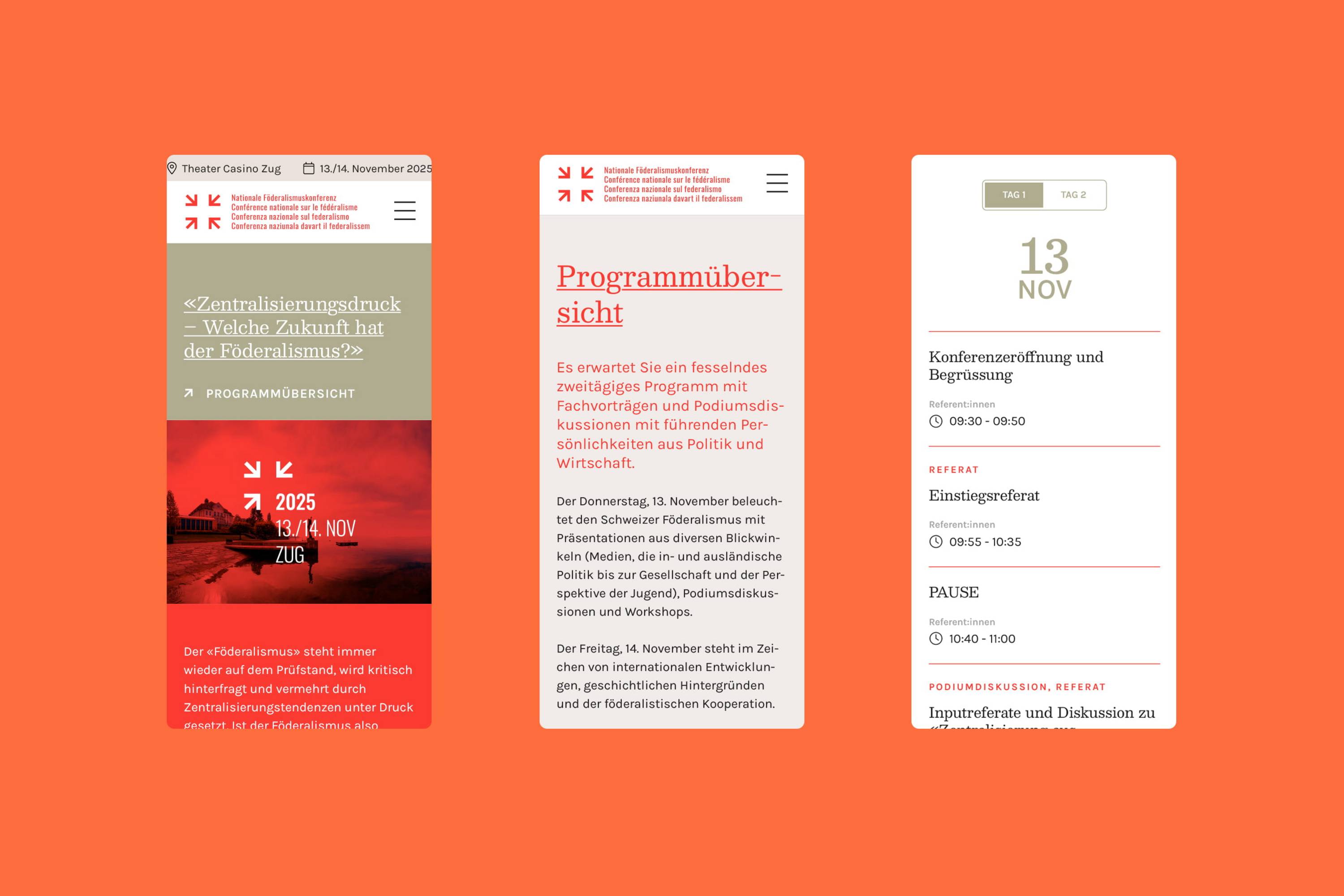 Nationale Föderalismuskonferenz Website Mobile Nationale Föderalismuskonferenz Website Mobile