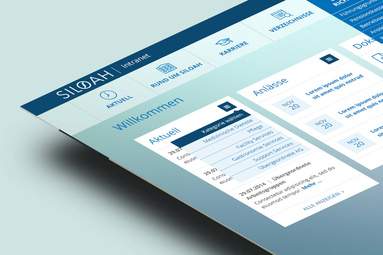 Klinik Siloah Gümligen – Intranet