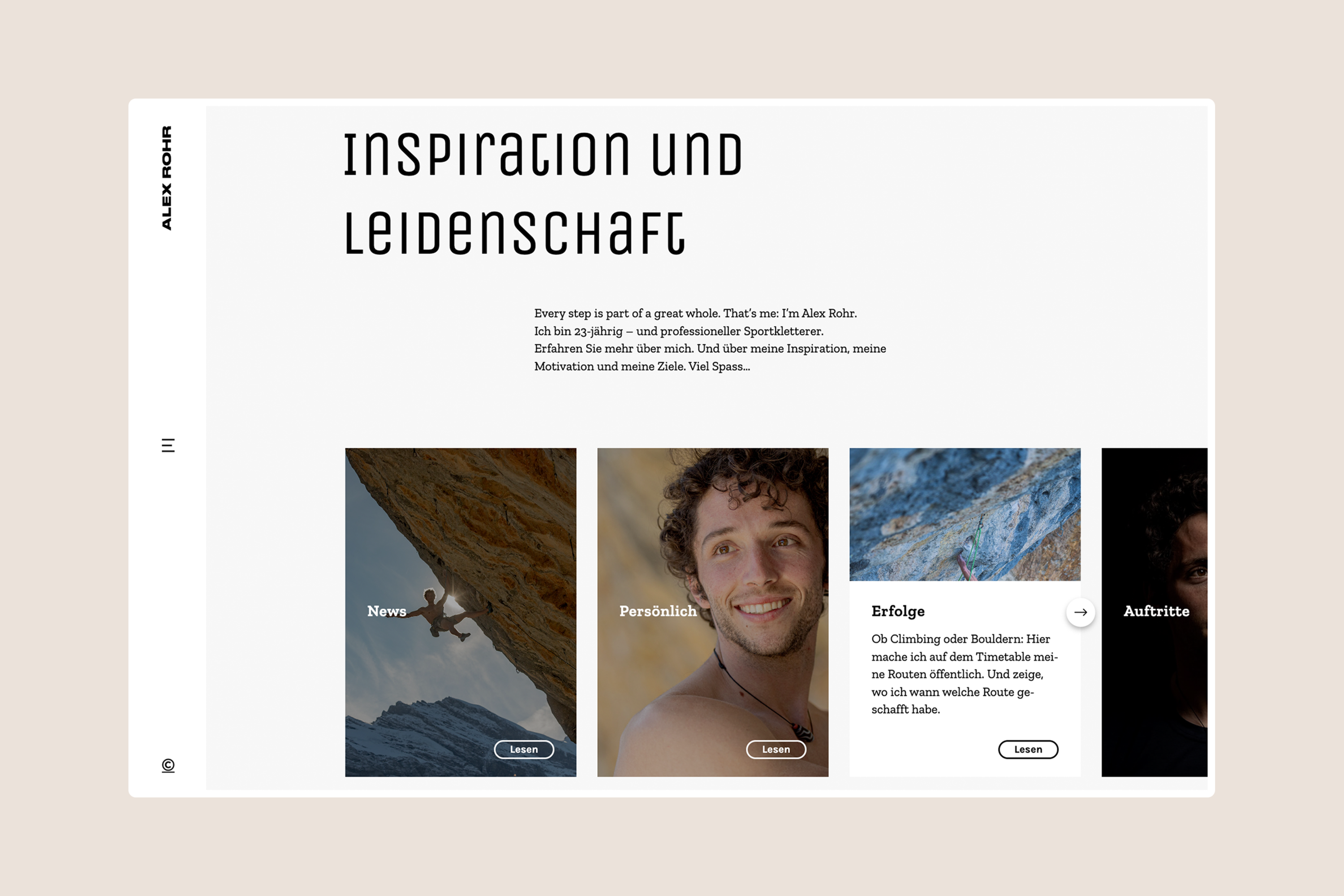 alexrohr.com - Beispiel Desktopansicht 2 alexrohr.com - Beispiel Desktopansicht 2