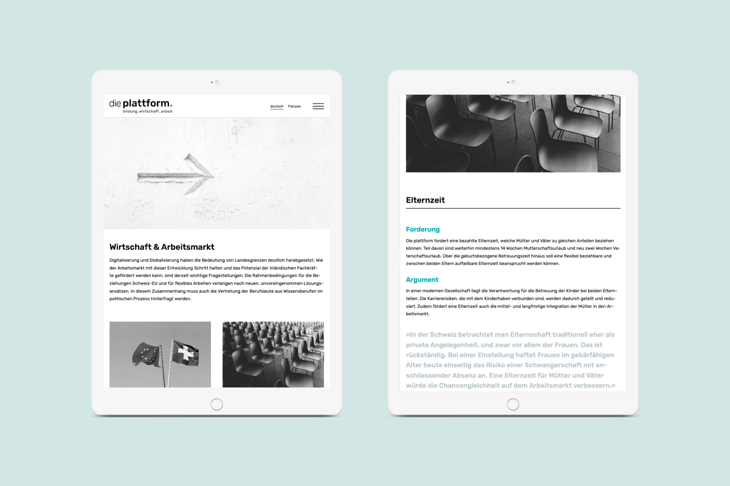 Webentwicklung Die Plattform - Terminal8 Bern Webentwicklung Die Plattform - Terminal8 Bern