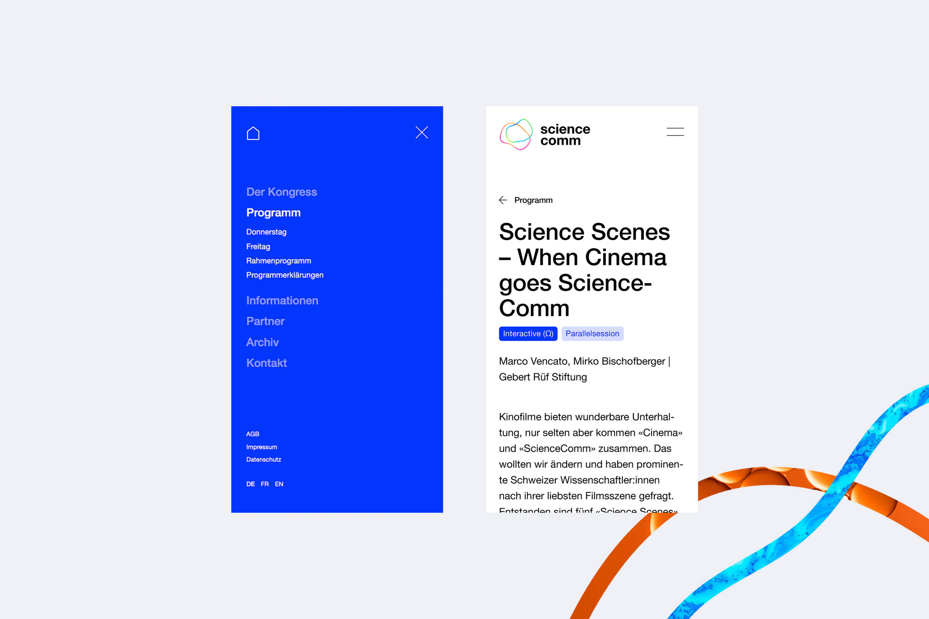 ScienceComm Website Mobile ScienceComm Website Mobile