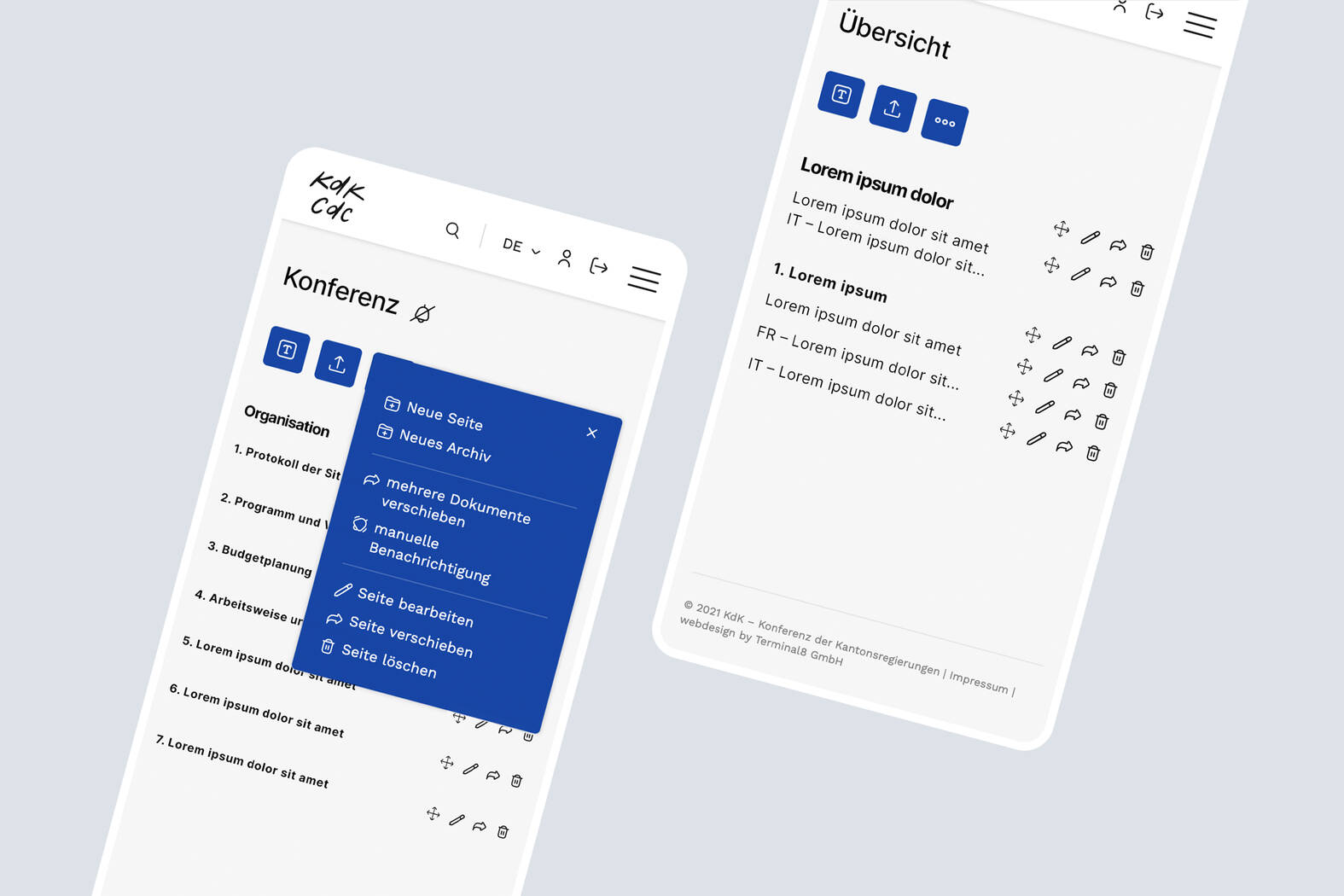 Konferenz der Kantonsregierungen (KdK) – Closed User Group (CUG) 