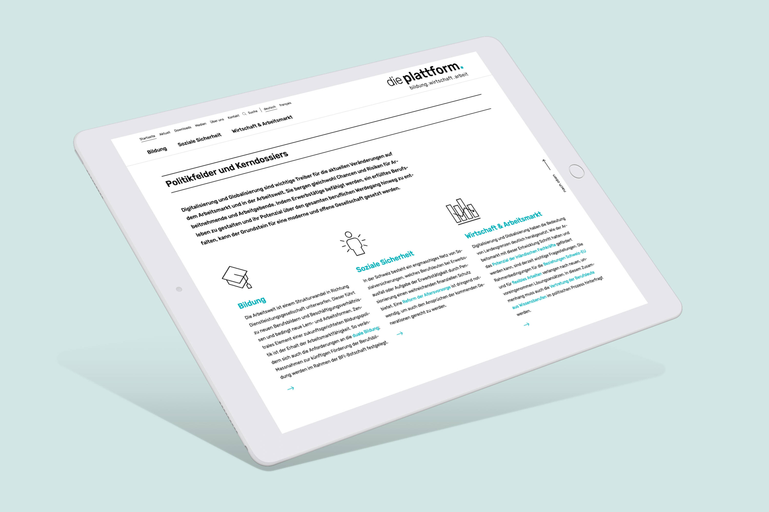 Webentwicklung Die Plattform - Terminal8 Bern Webentwicklung Die Plattform - Terminal8 Bern