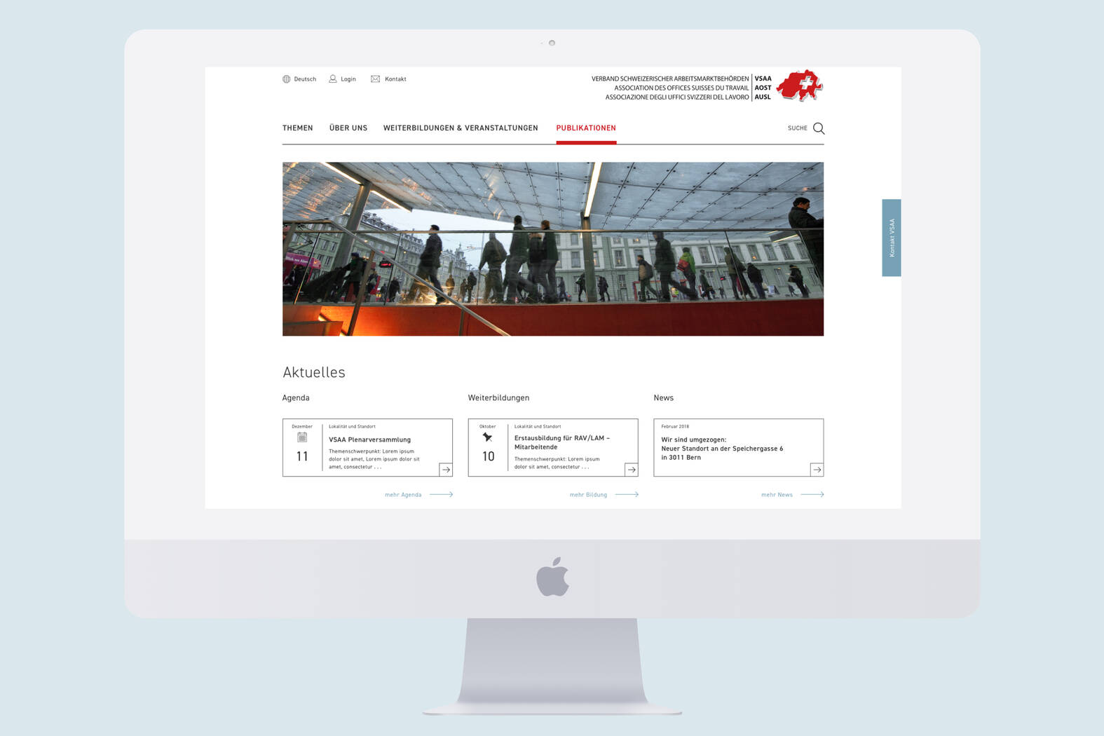 VSAA – Responsive Website