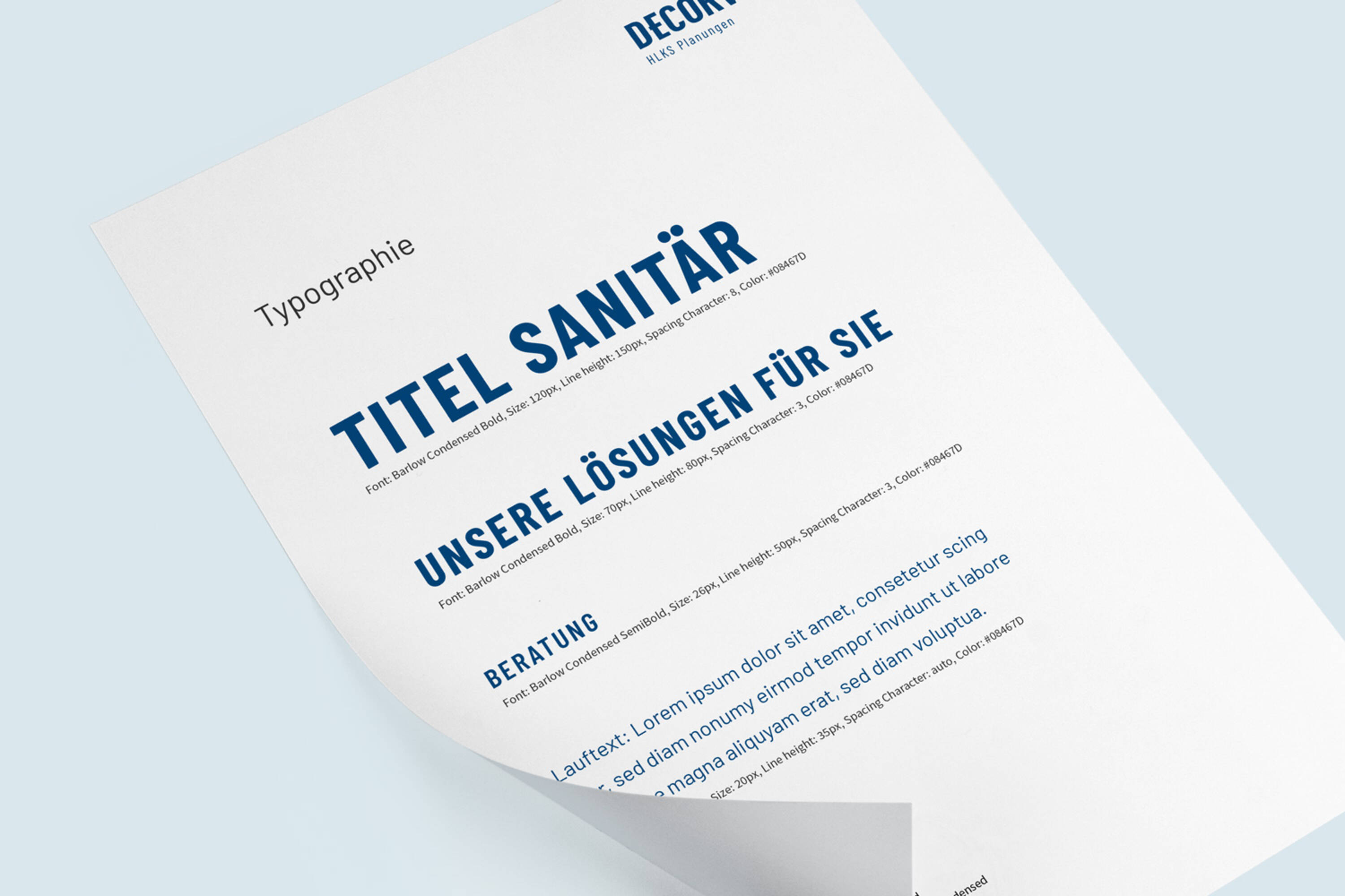 Decorvet – Branding