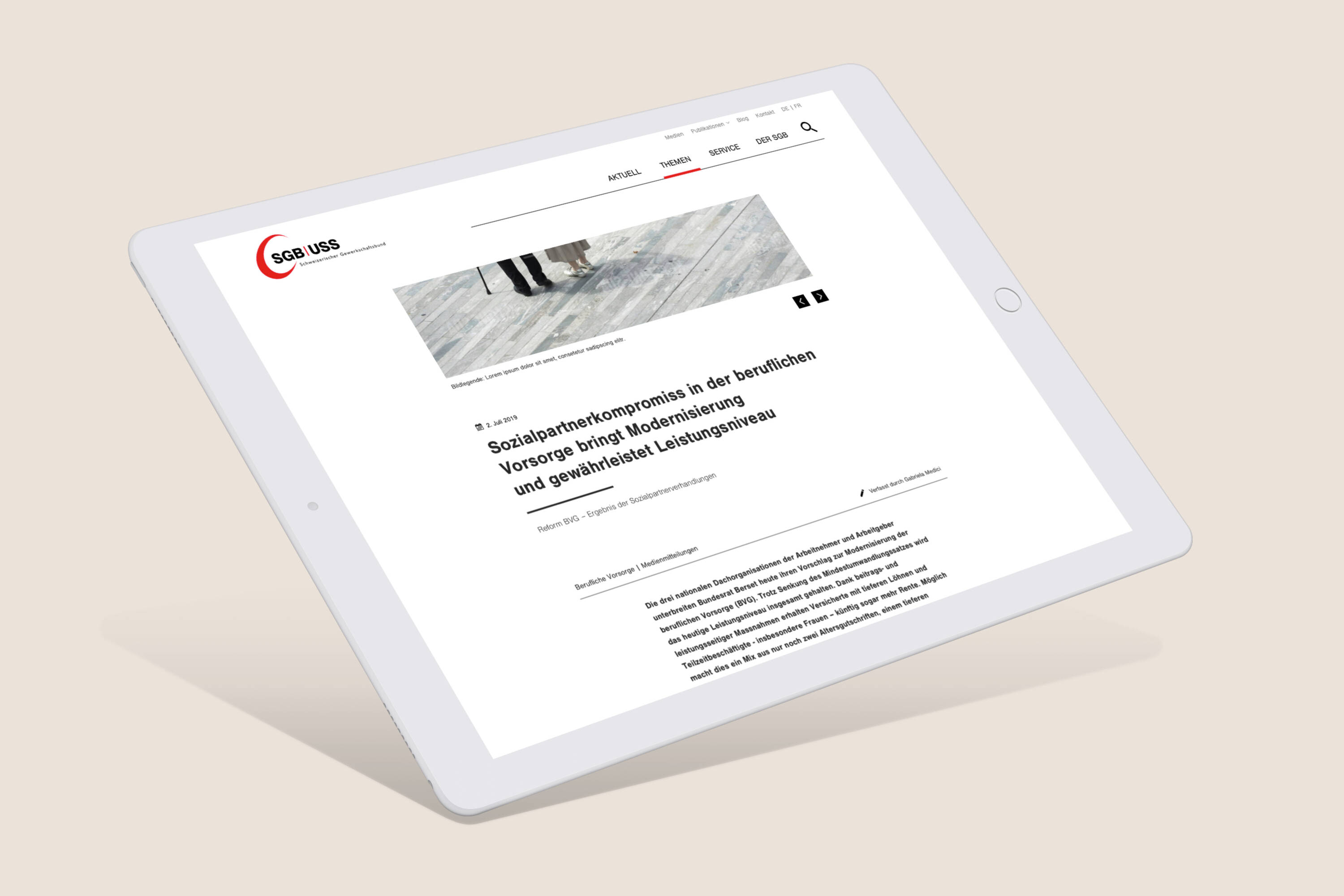 Neue Website SGB Neue Website SGB