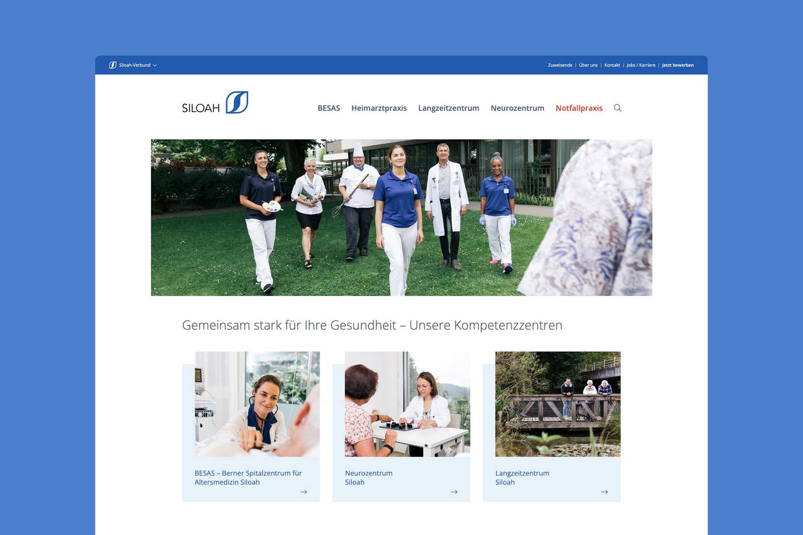 Siloah – Responsive Website