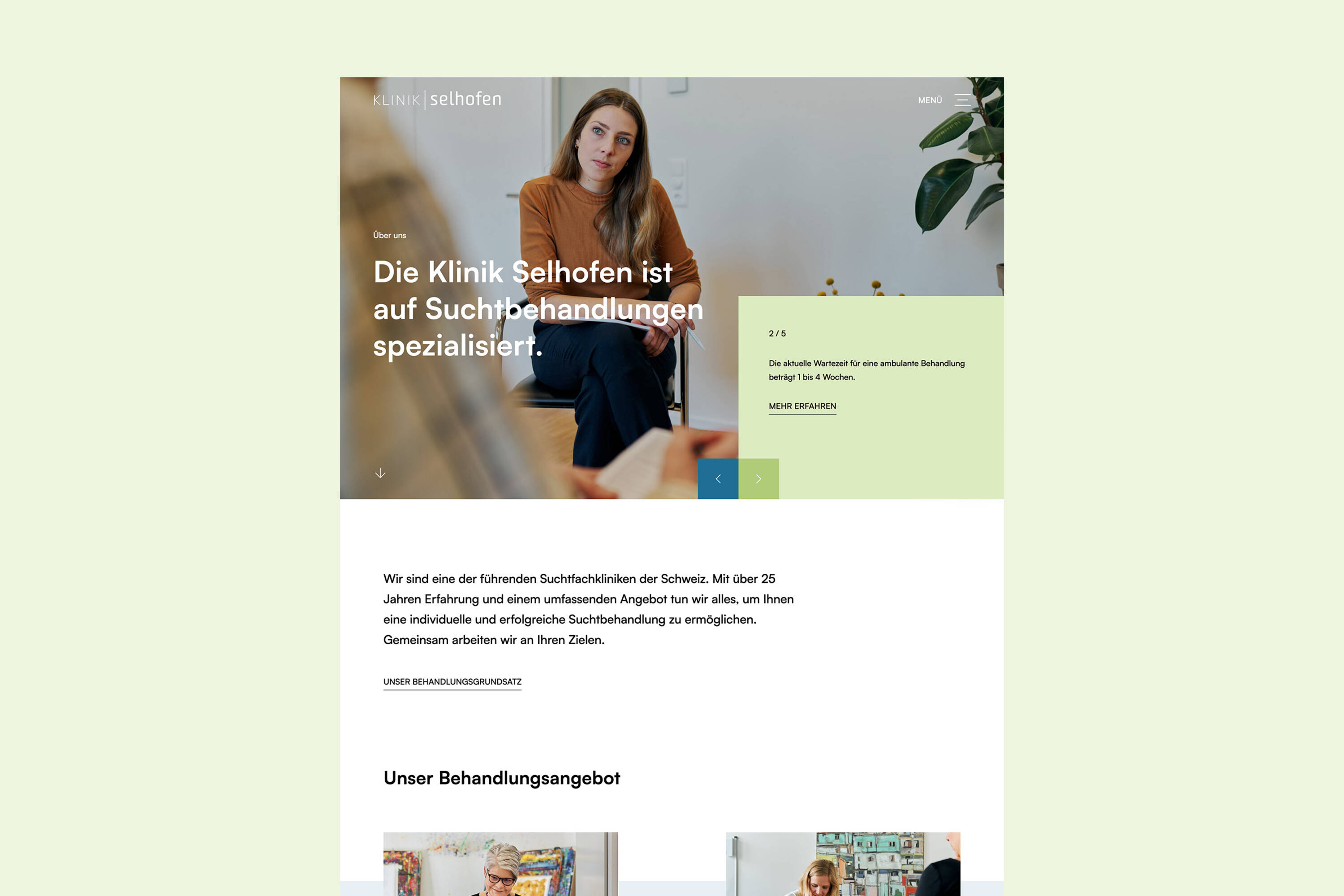 Klinik Selhofen Website Desktop Klinik Selhofen Website Desktop