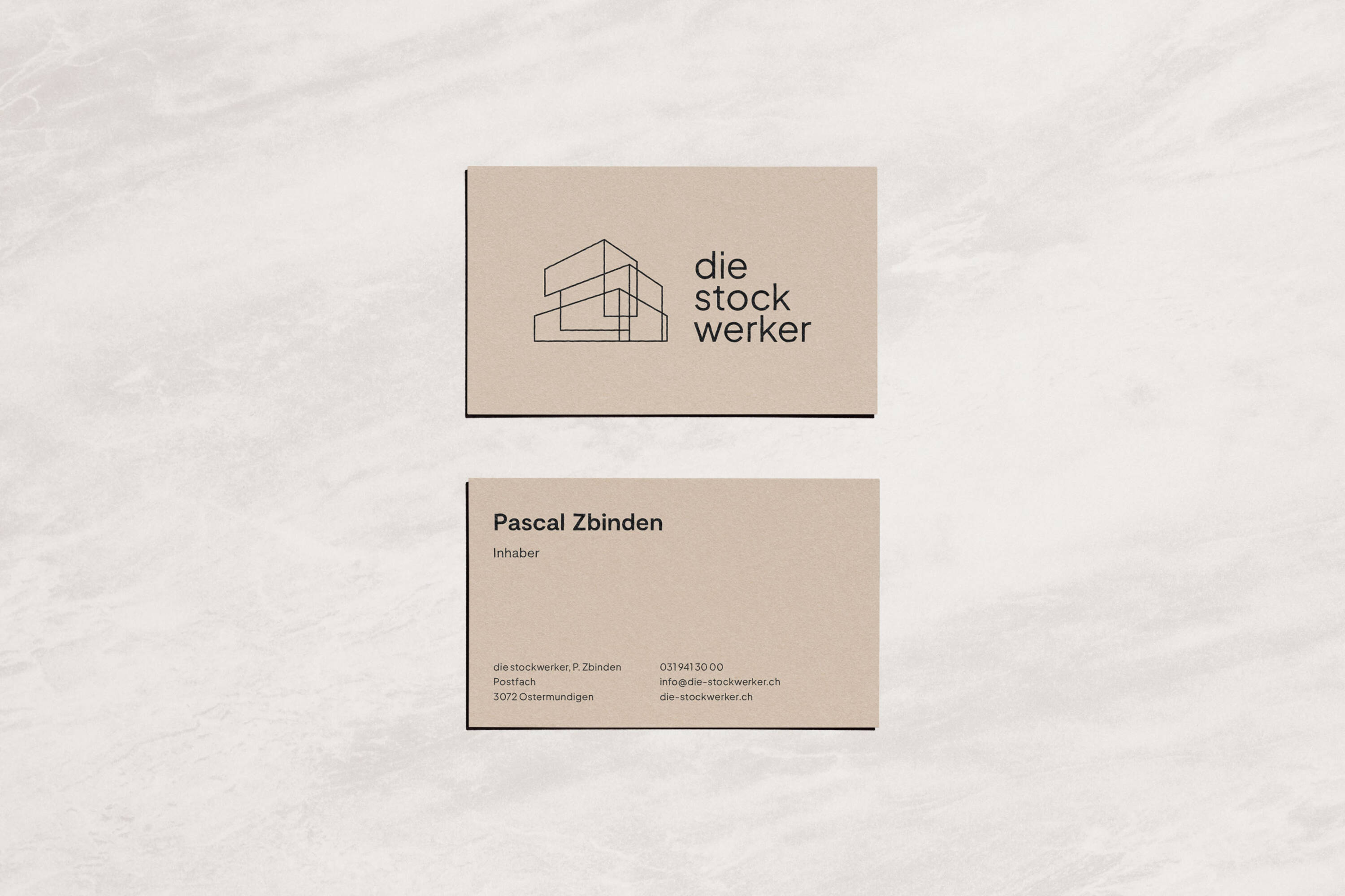 die stockwerker – Visitenkarte die stockwerker – Visitenkarte