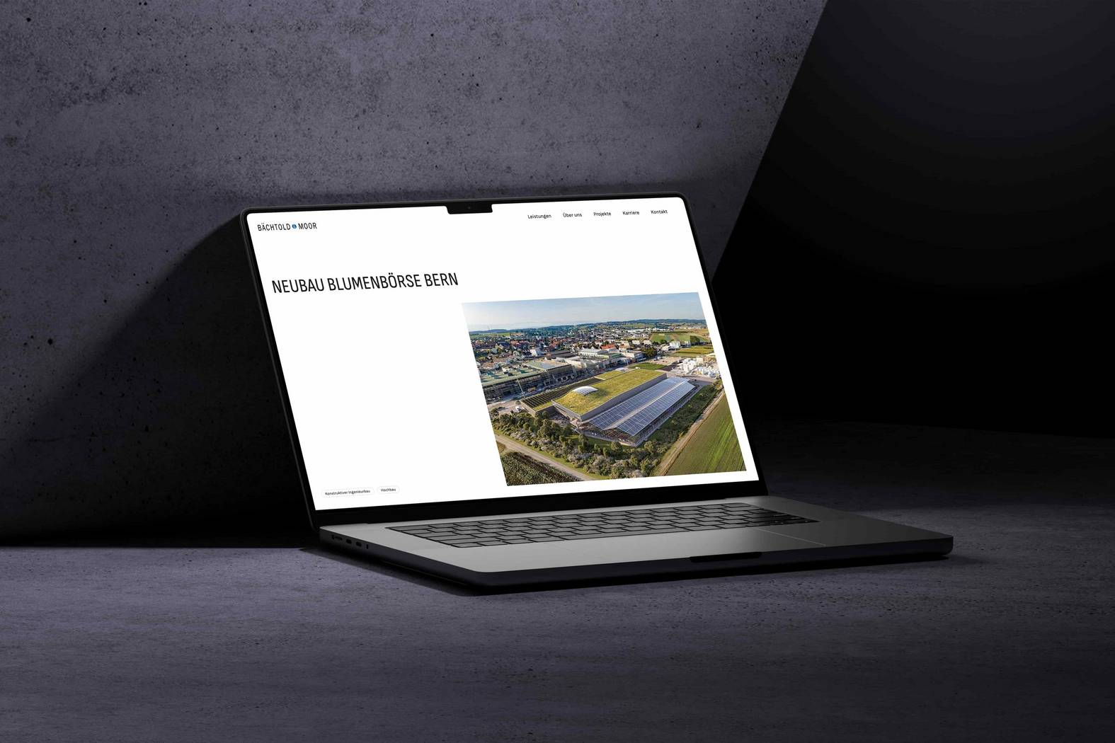 Bächtold & Moor – Responsive Website