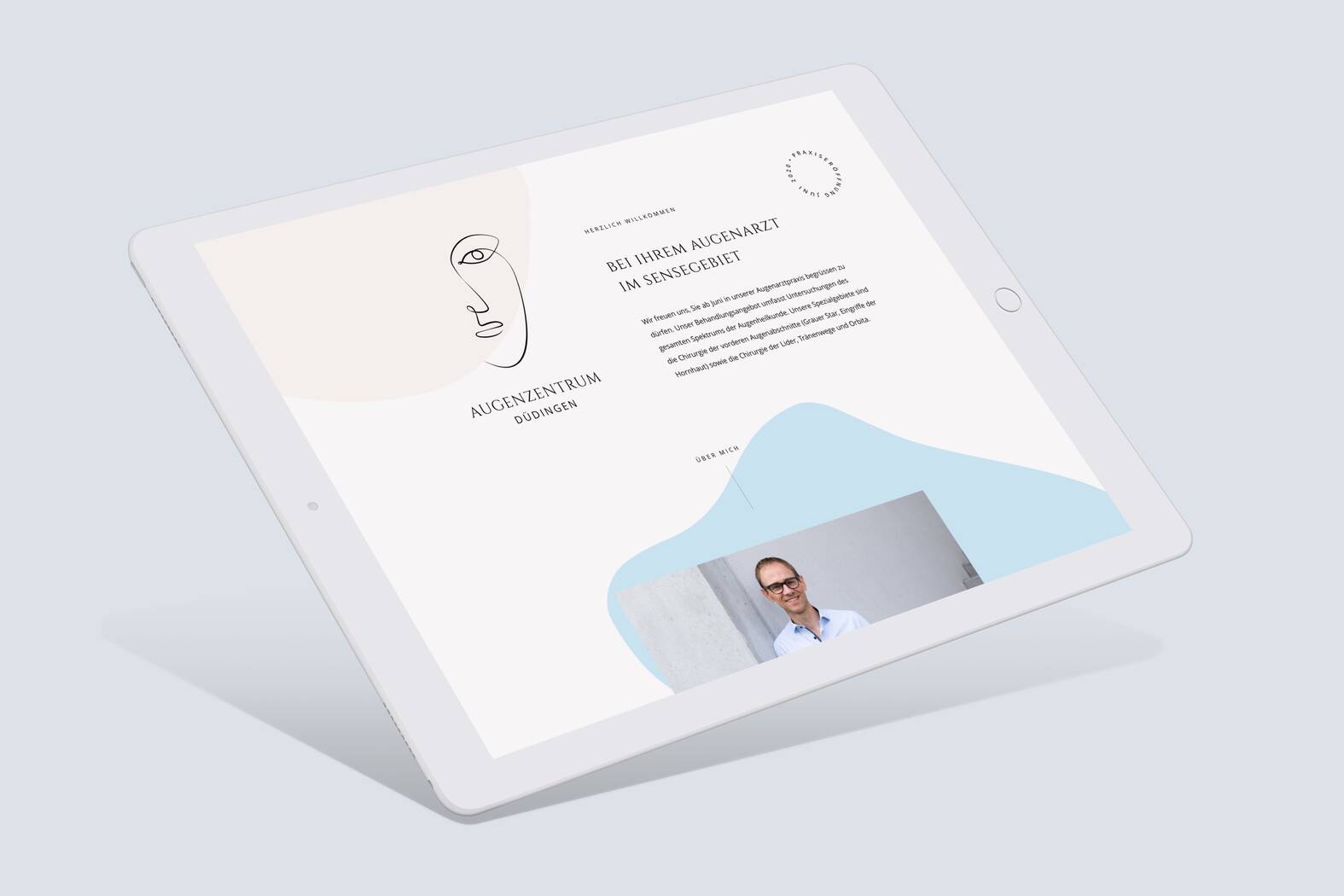 Augenzentrum Düdingen – Responsive Website