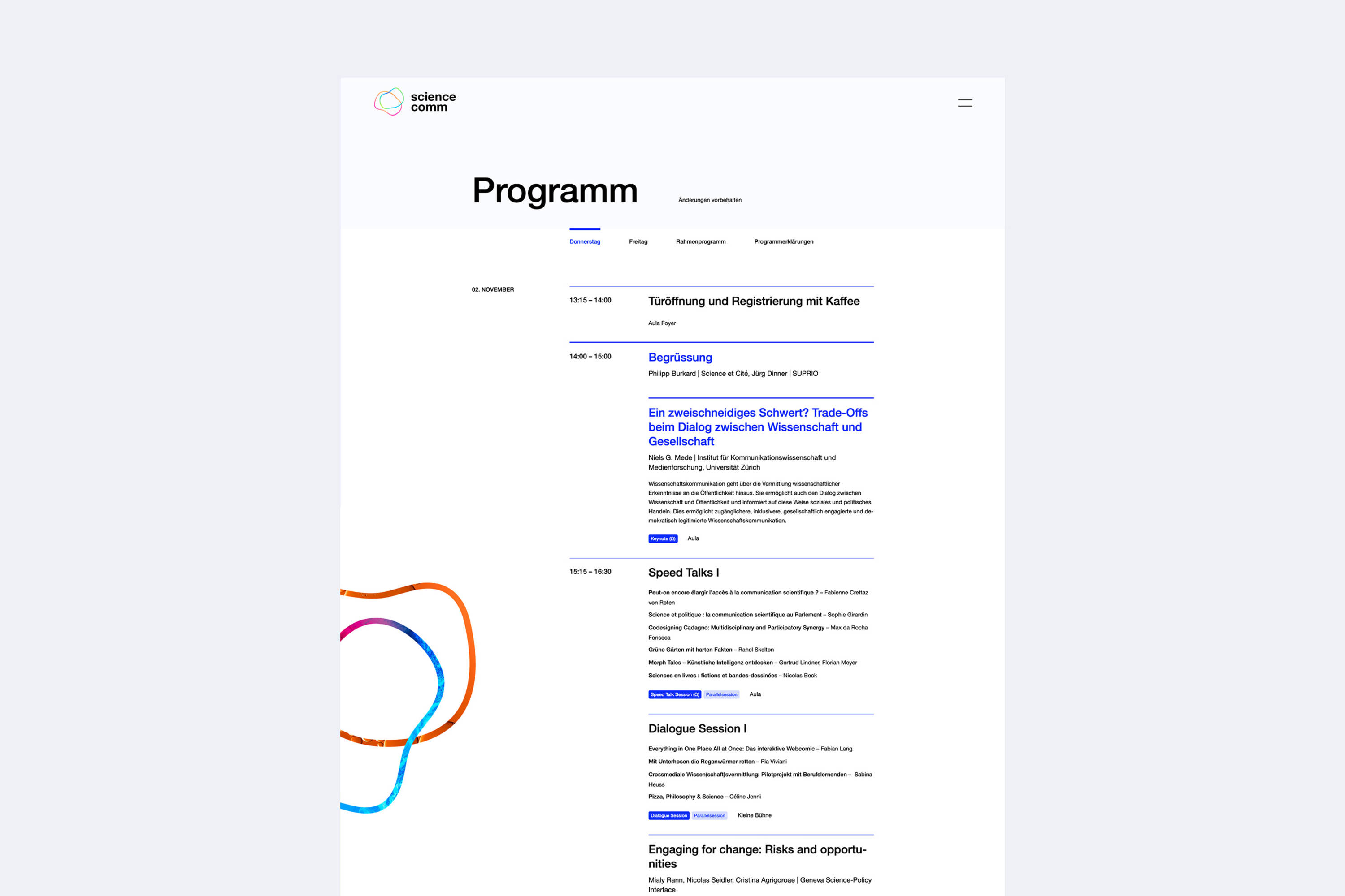 ScienceComm Website Desktop ScienceComm Website Desktop