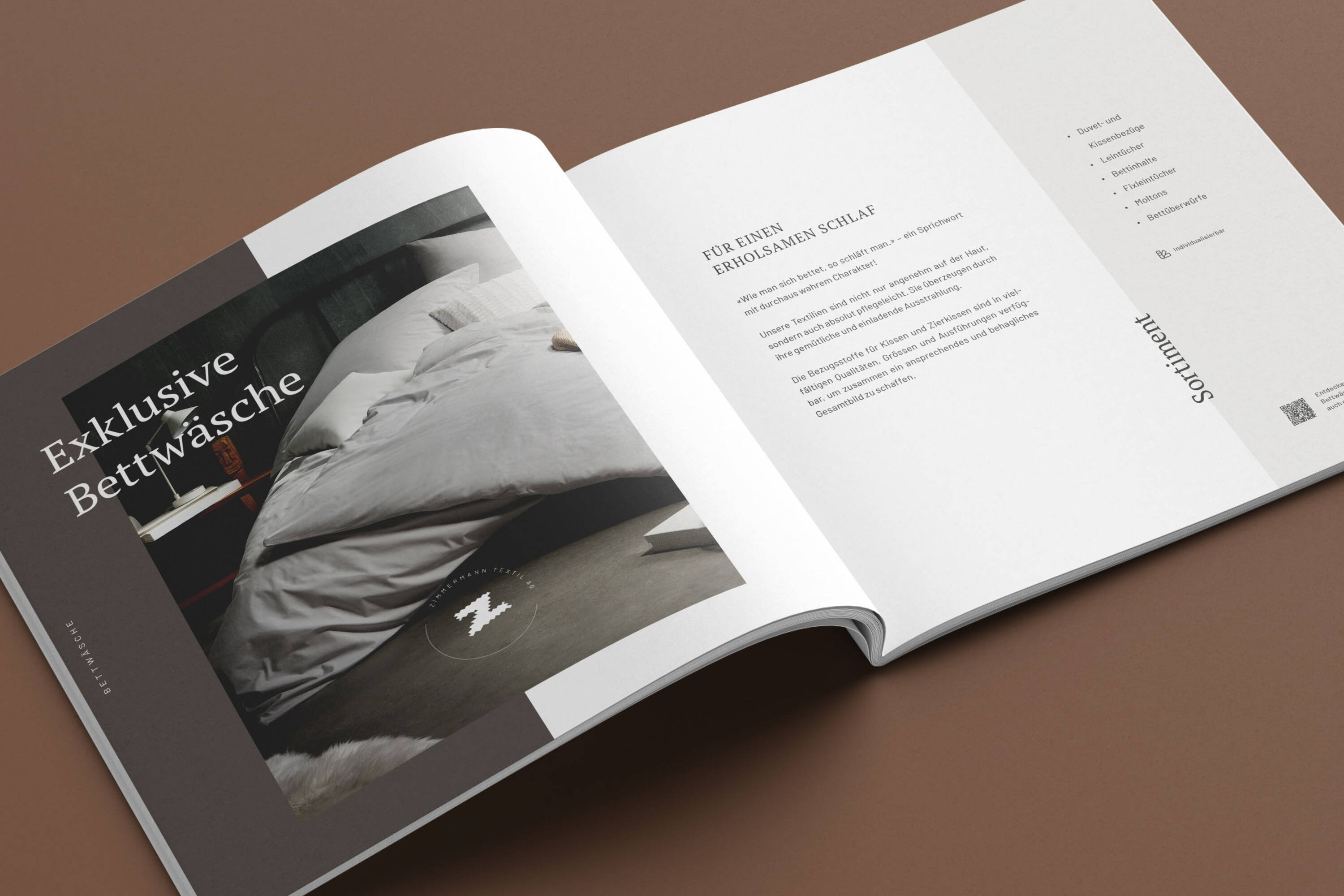 Zimmermann Textil AG Imagebroschüre Zimmermann Textil AG Imagebroschüre