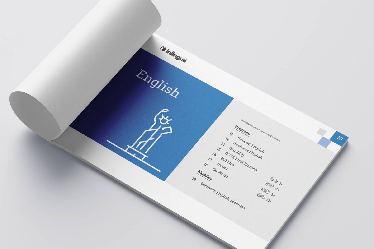 inlingua International – Materialbroschüre