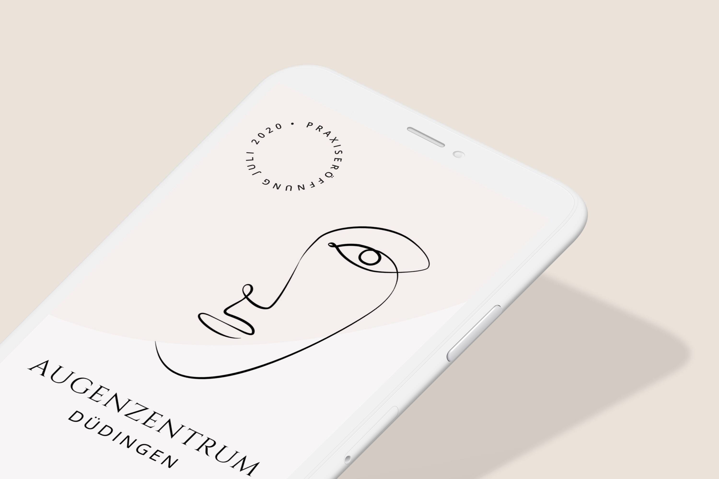 Augenzentrum Düdingen Web-Visitenkarte Augenzentrum Düdingen Web-Visitenkarte