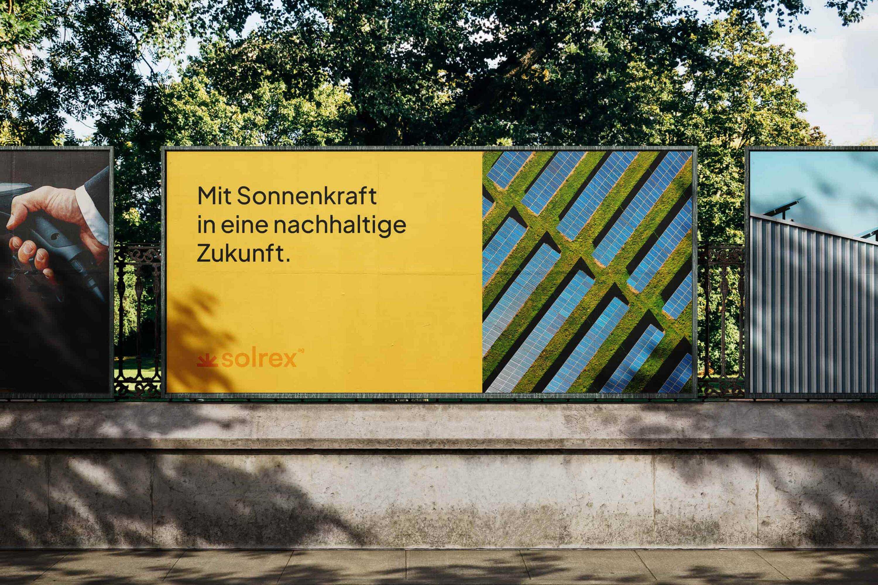 solrex ag – Branding Plakat solrex ag – Branding Plakat
