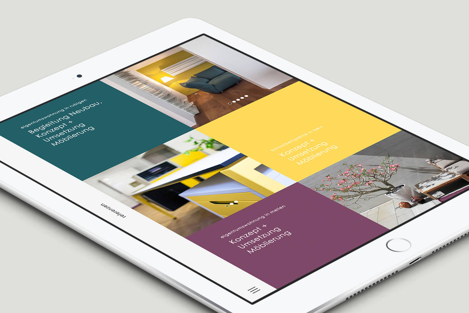 nn raumgestaltung – Responsive Website