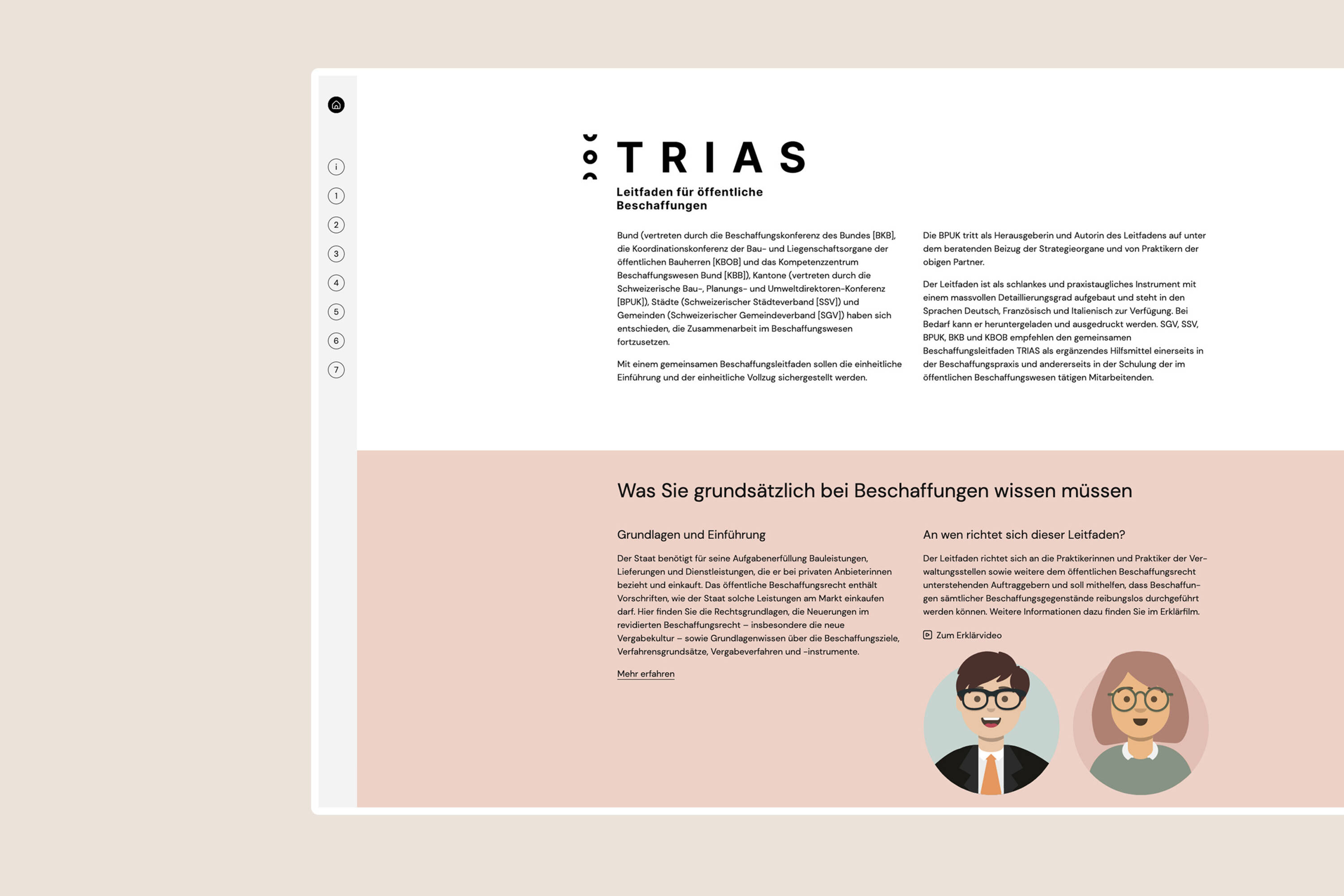 TRIAS - Onlineleitfaden für Beschaffungen TRIAS - Onlineleitfaden für Beschaffungen