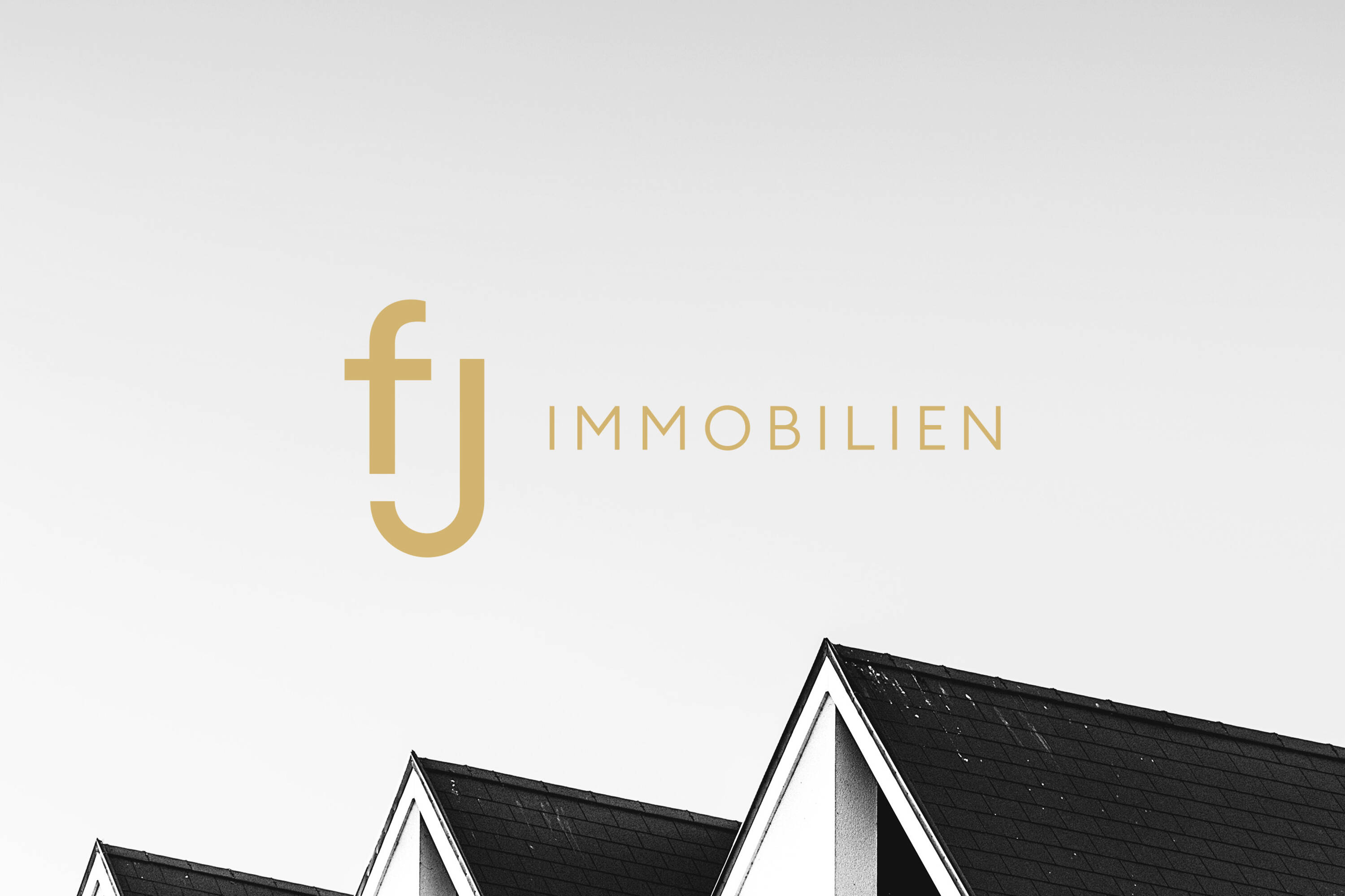 FJ Immobilien Branding Logo FJ Immobilien Branding Logo