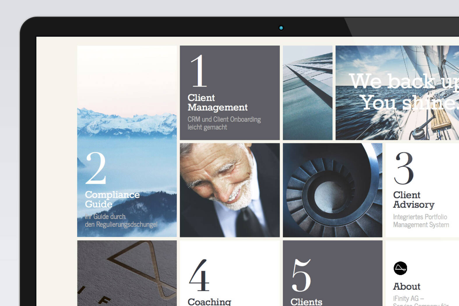 iFinity AG – Technische Umsetzung Responsive Website