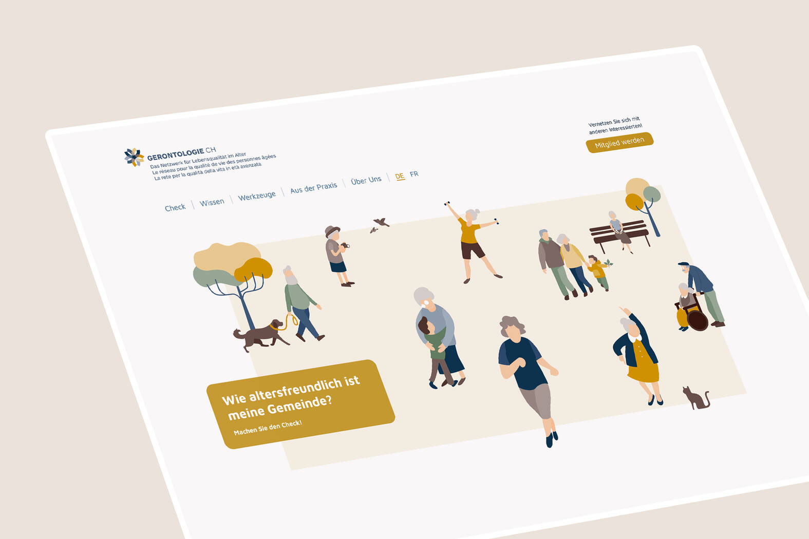 Altersfreundliche Gemeinde – Technische Umsetzung Responsive Website