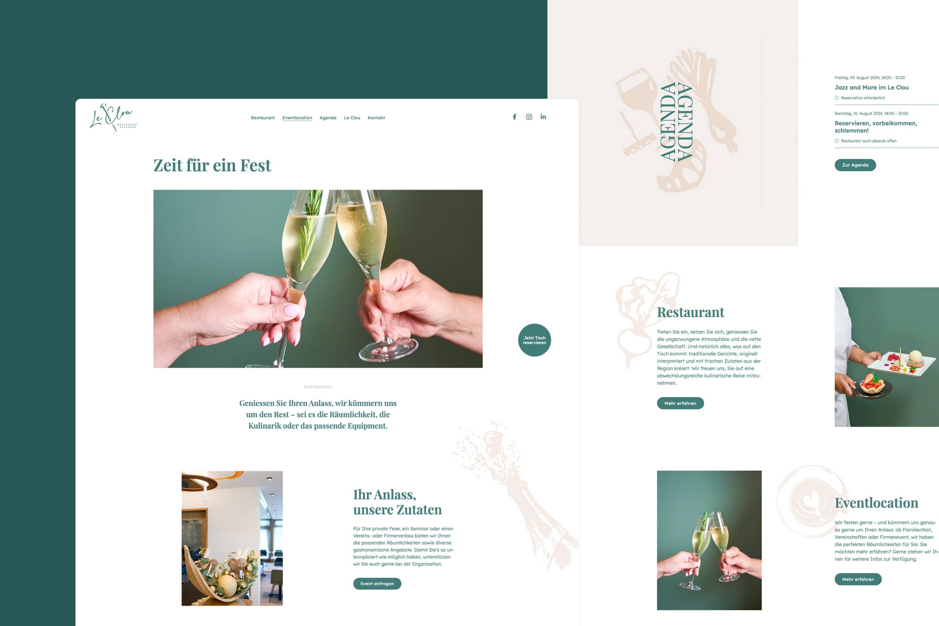 Restaurant Le Clou Neuenegg Website Desktop Restaurant Le Clou Neuenegg Website Desktop